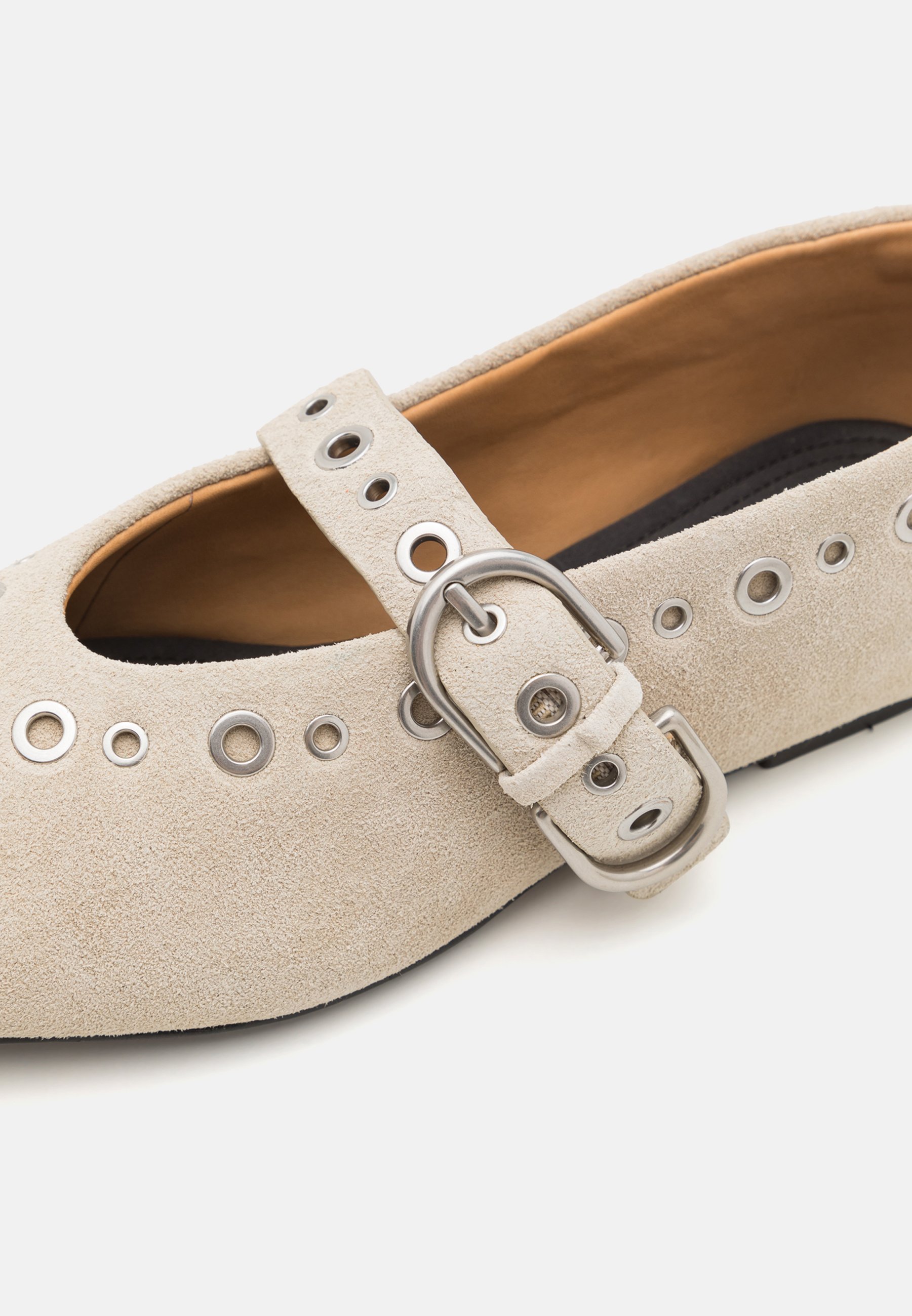 rag & bone SPIRE MARY JANE GROMMETS - Ballerine con cinturino alla caviglia - lightsands