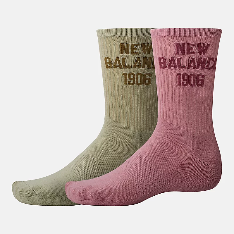 Skarpetki unisex 1906 do połowy łydki, 2 sztuki – RÓŻNE KOLORY