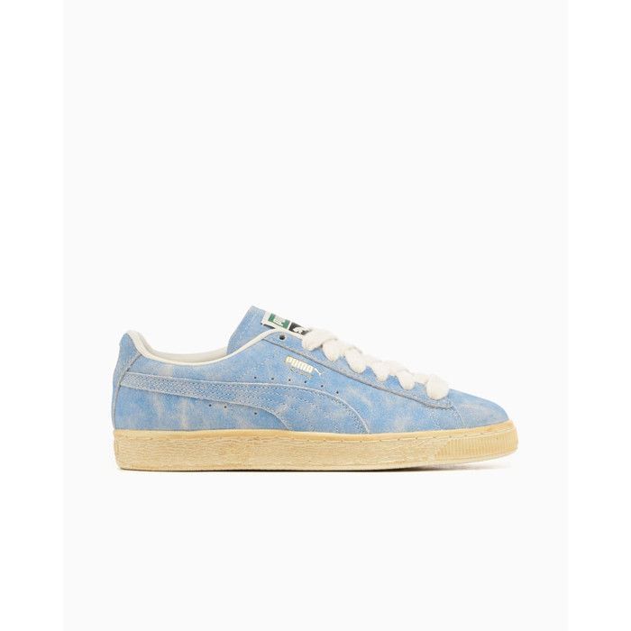 Baskets Puma Suede Faded Bleu Unisex, mixte