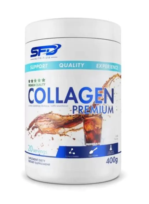 SFD Collagen Premium, Smak Cola, Proszek do rozpuszczania