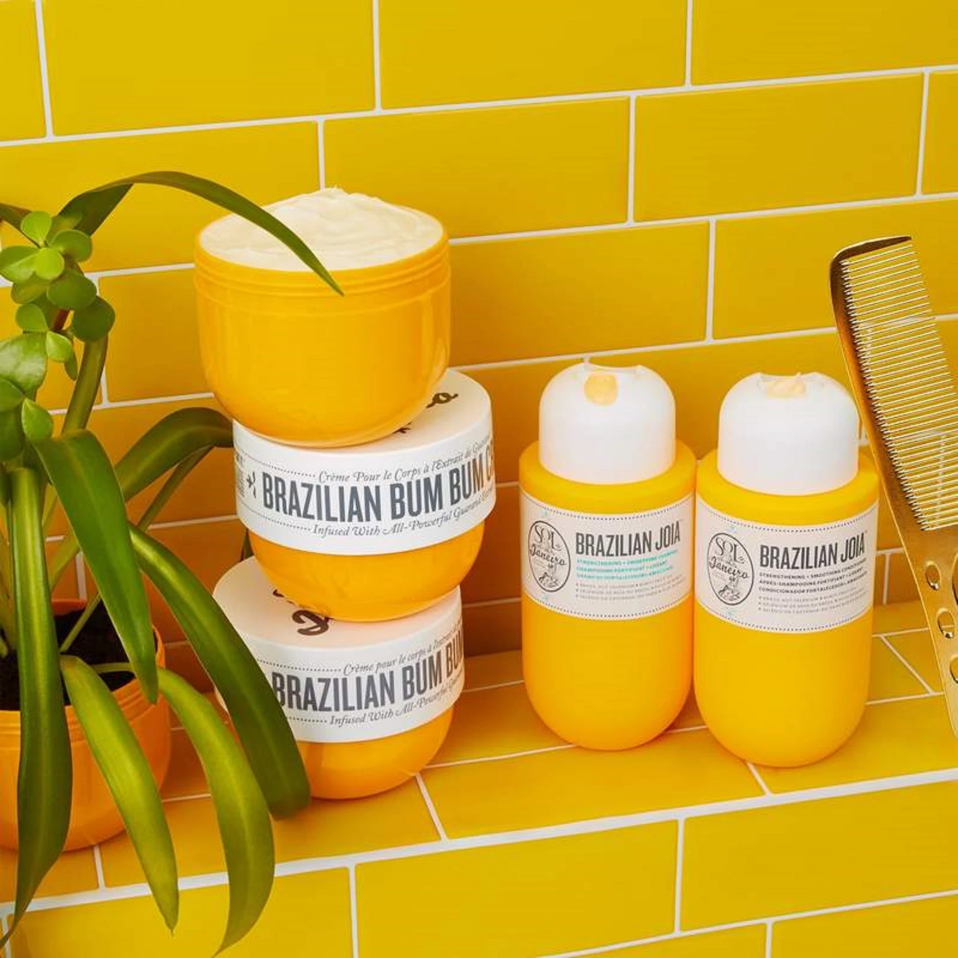 Brazílsky posilňujúci a uhladzujúci šampón Joia 296 ml - Sol de Janeiro