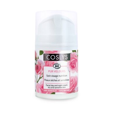 „Coslys Pur Velours“ raminamasis, regeneruojamasis veido kremas sausai ir jautriai odai, 50 ml