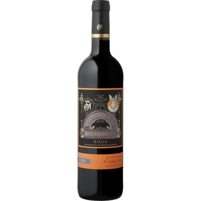 Marqués Del Cruz Reserva 2018 Rioja - Vino tinto de España
