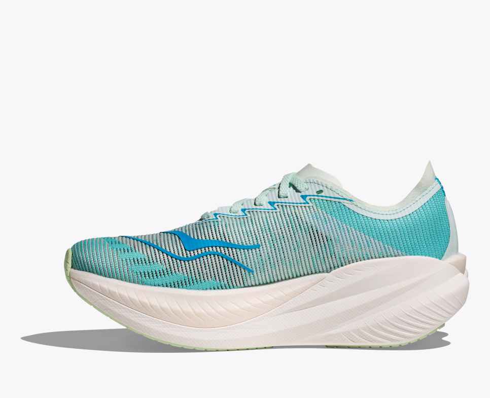 HOKA Mach X 2 Sneeuwsmelt / Blauwe Vonk