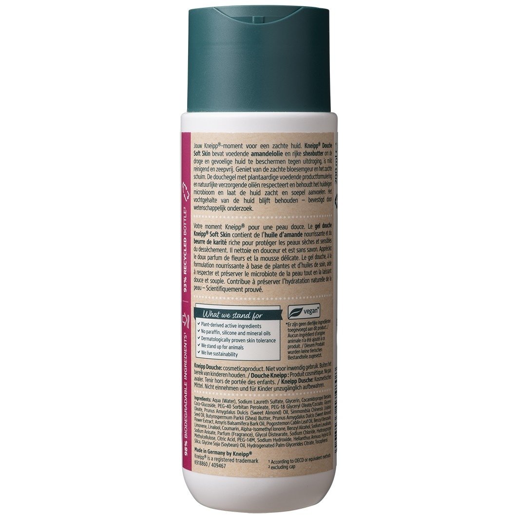 Kneipp gel za prhanje Soft Skin - 200 ml