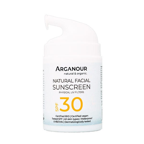 Přírodní opalovací krém na obličej SPF30 | 50 ml