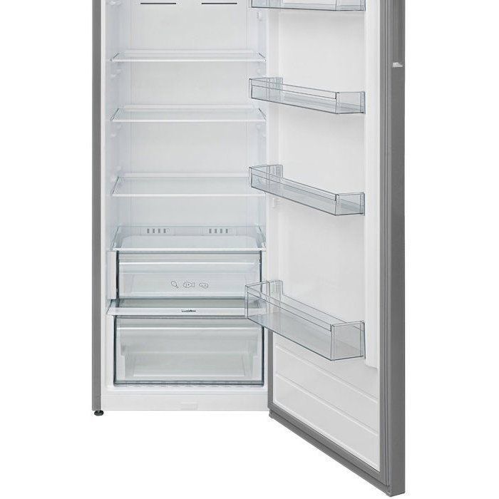 Réfrigérateur - CONTINENTAL EDISON - CEF1D389NFS - 1 porte - 389 L - L 59,5 x P 65 x H 186 cm - Silver