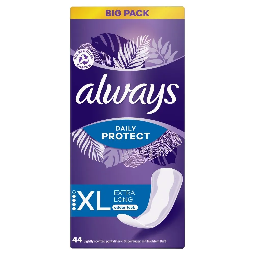 Always Wkładki Higieniczne Long Plus Trio