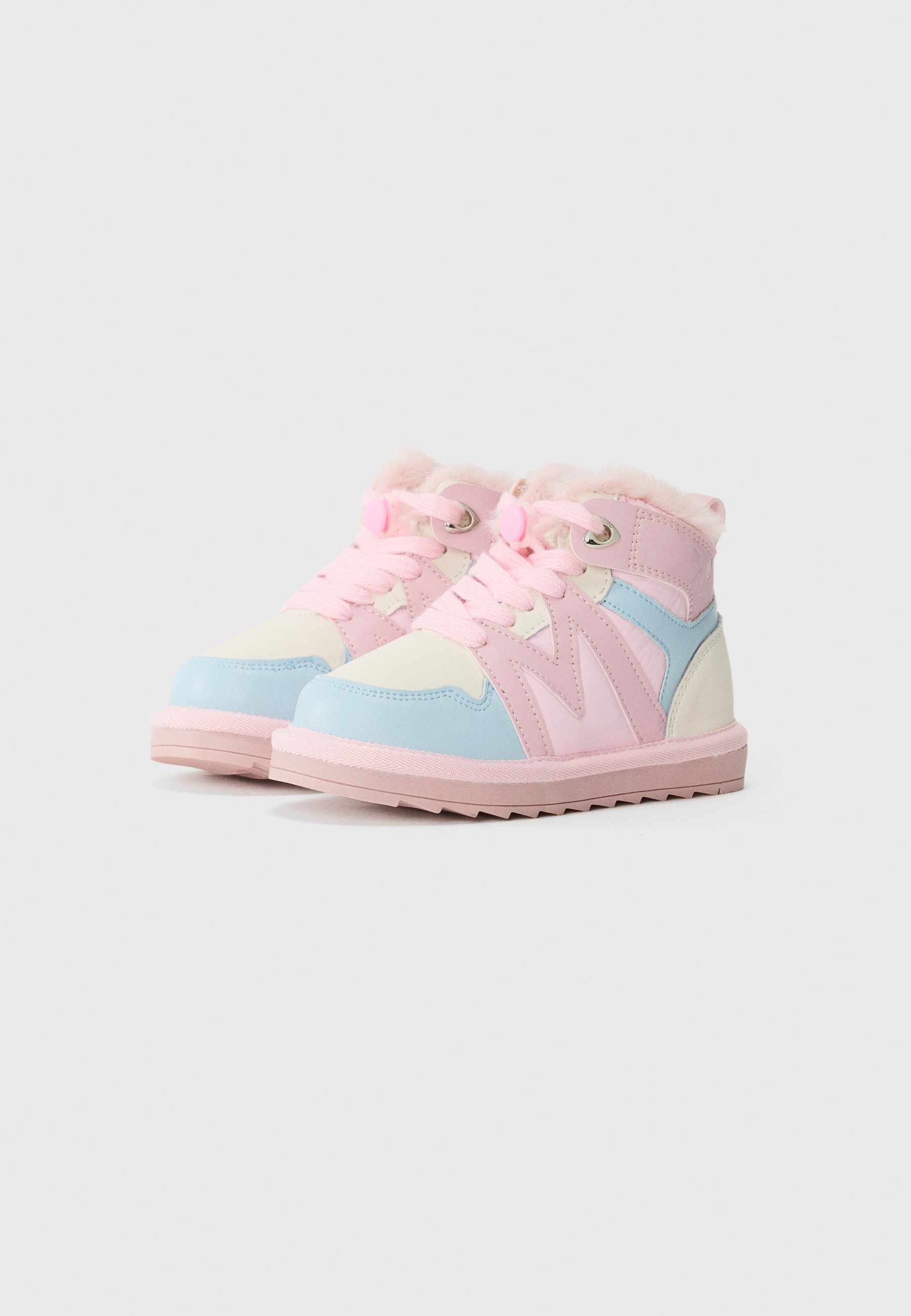 Monnalisa BOOTKERS - Winterlaarzen - rosa/celeste