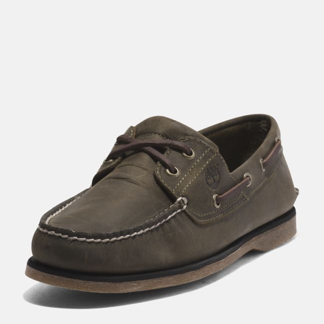 Scarpa da Barca Classic da Uomo in verde