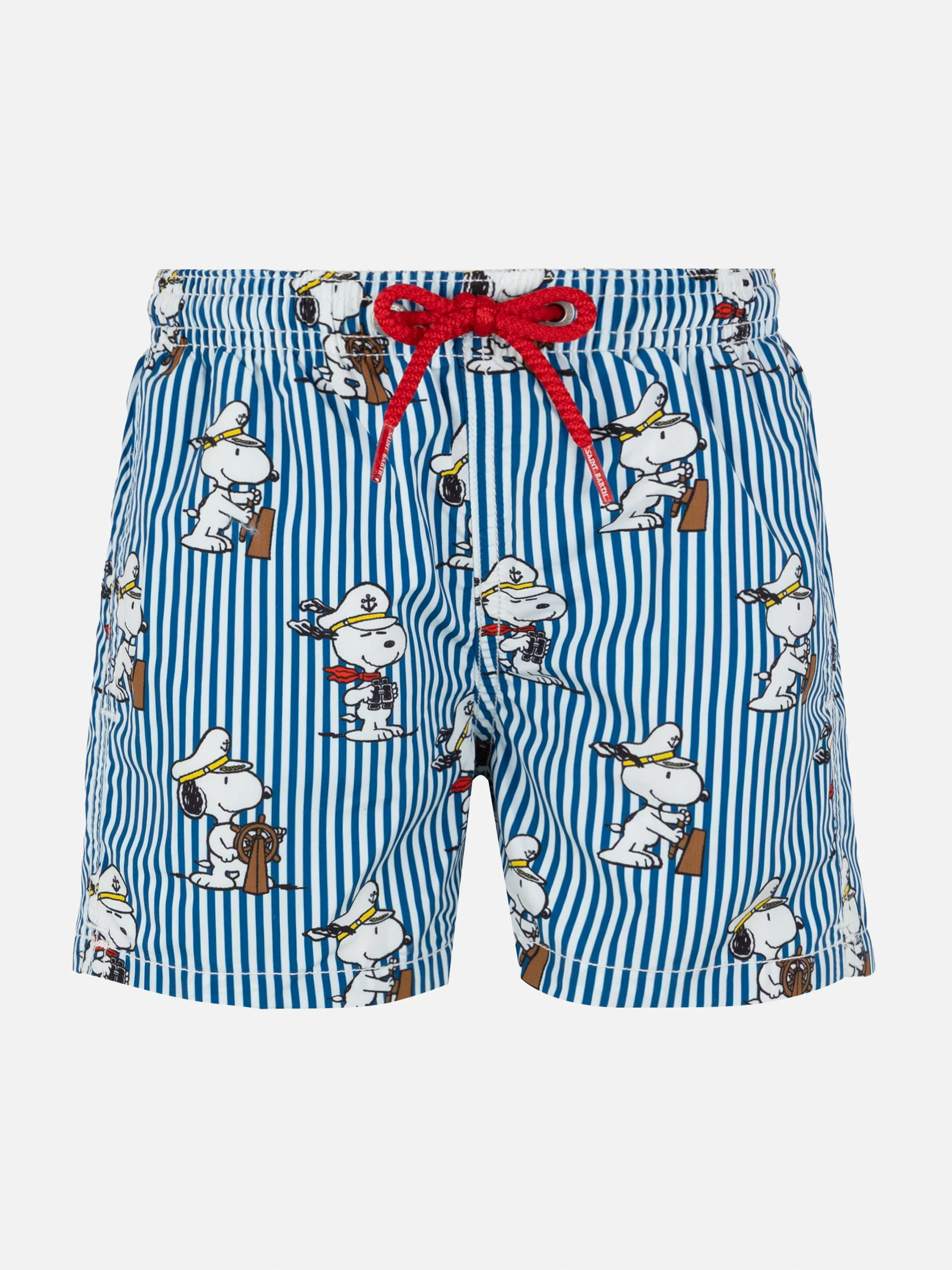 Middellange jeanszwembroek met Snoopy-print | SNOOPY PEANUTS®