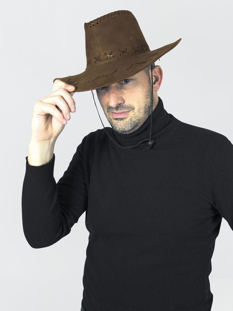 Sombrero de vaquero - Marrón