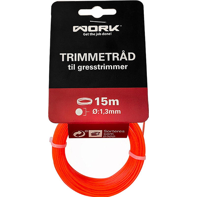 Fil de coupe-bordures Work 1,3 mm, 15 m, Work