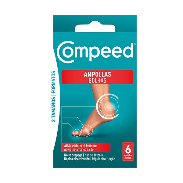 Vabelplaster 3 størrelser | 6 enheder