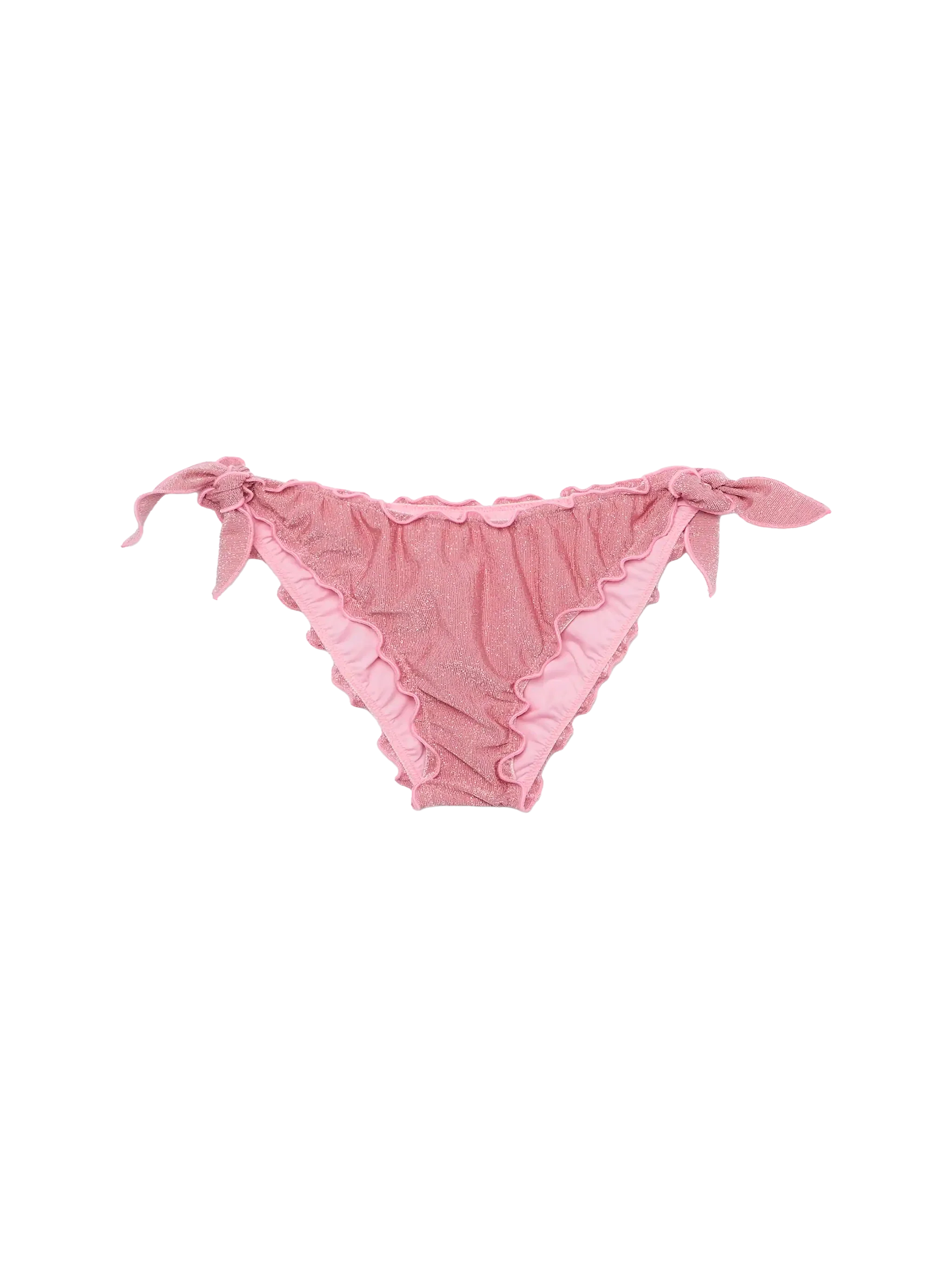 Bañador tipo slip Moon clásico rosa con lúrex