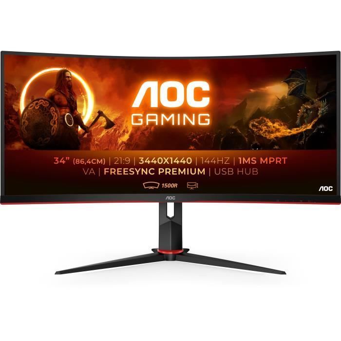 Monitor da gioco - AOC - CU34G2X/BK - 34