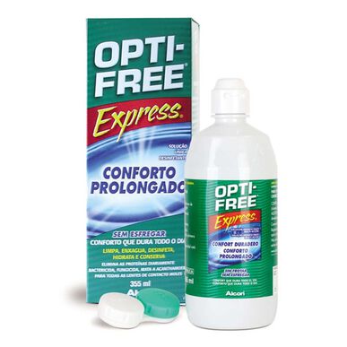 Opti-Free Express -piilolinssien puhdistusneste 355 ml
