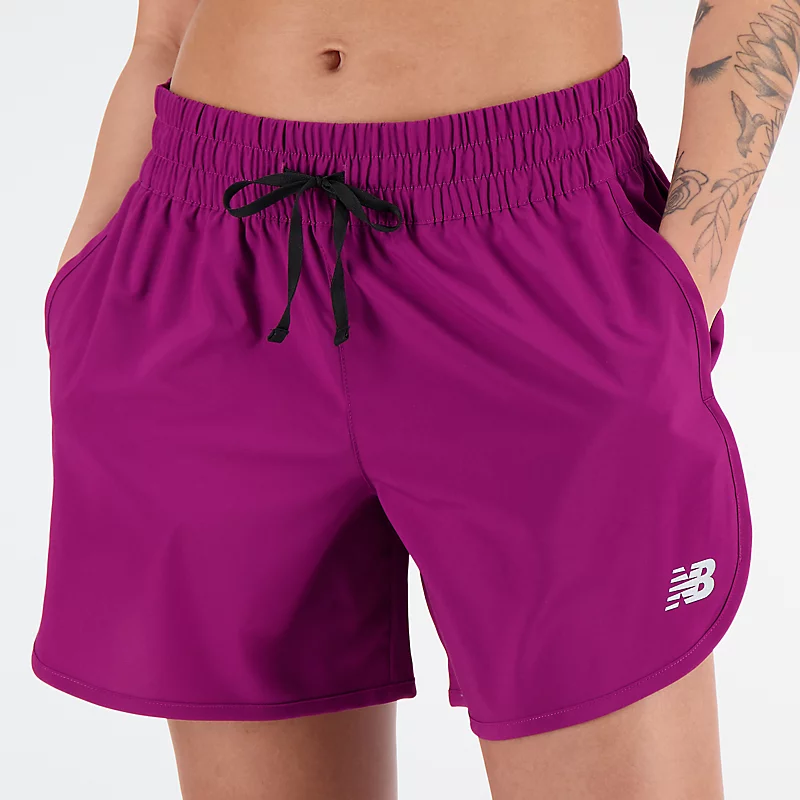 Damskie spodenki Core 5 cali - CURRANT