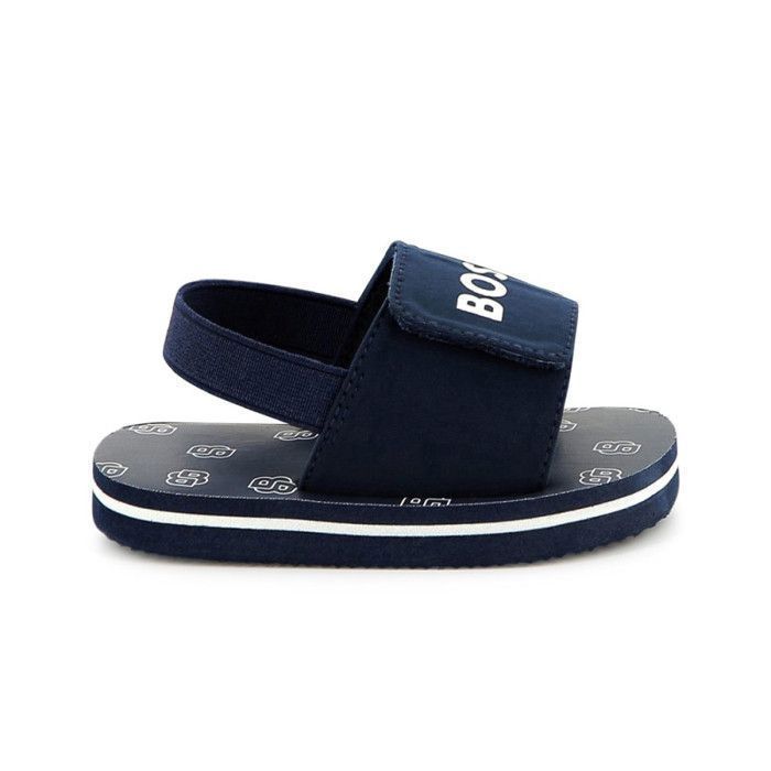 Chinelo infantil Boss azul marinho – Prático, confortável e estiloso