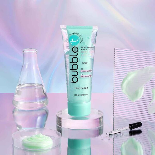 Bubble T Niacinamid Hybrid Bodylotion - Skyddande