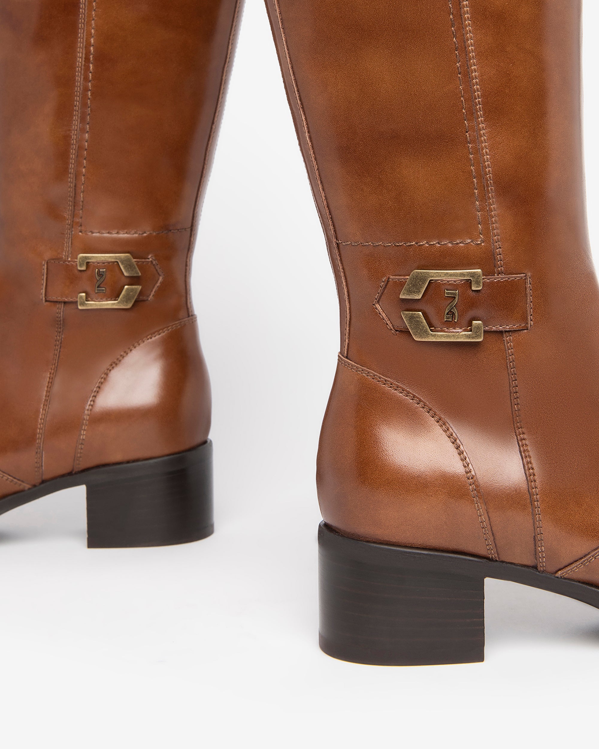  Damen-Lederstiefel