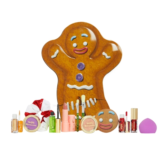 MAKEUP REVOLUTION X SHREK GINGY 12 DAYS KALENDARZ ADWENTOWY