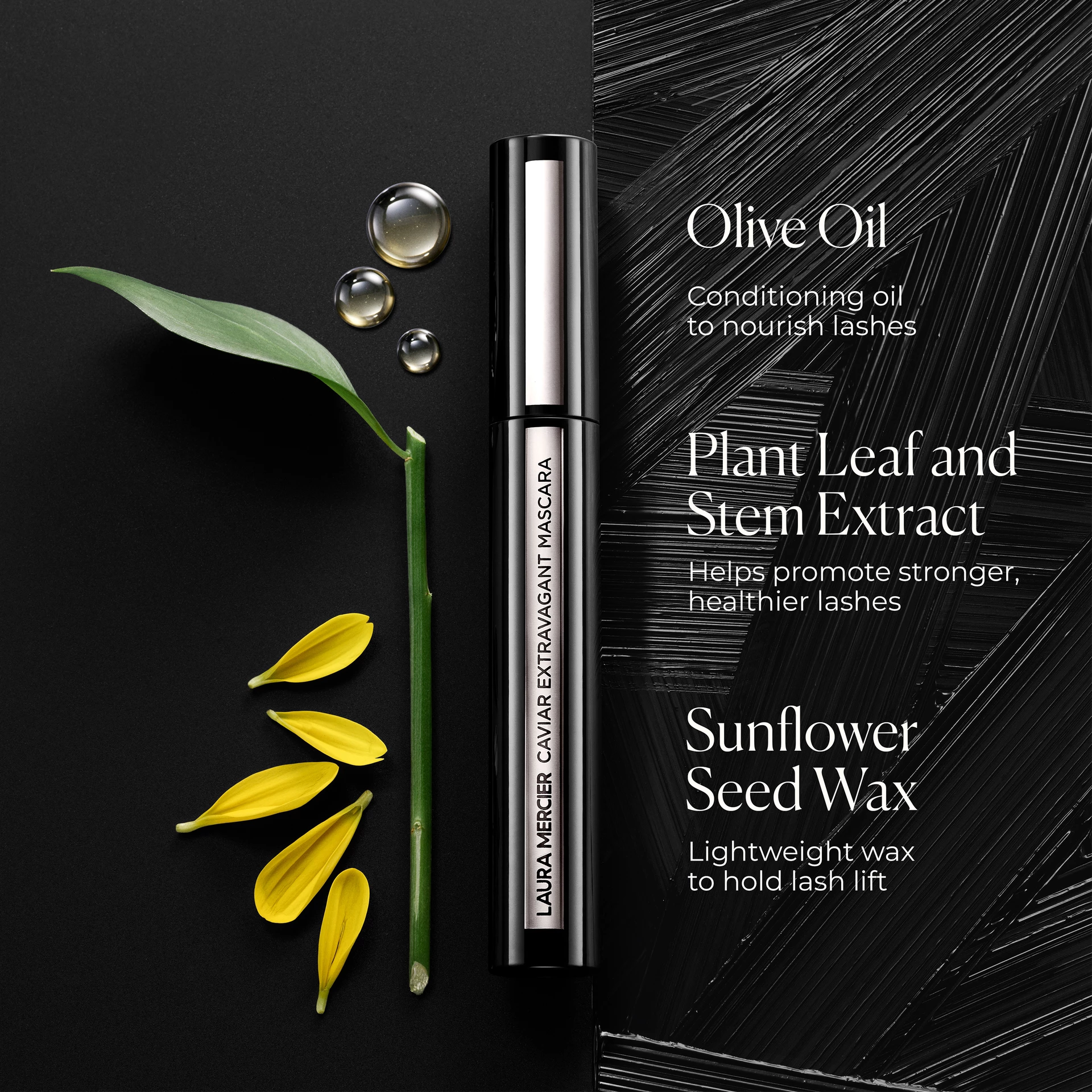 Rimel Caviar Extravagant Mini Mini Black - Laura Mercier