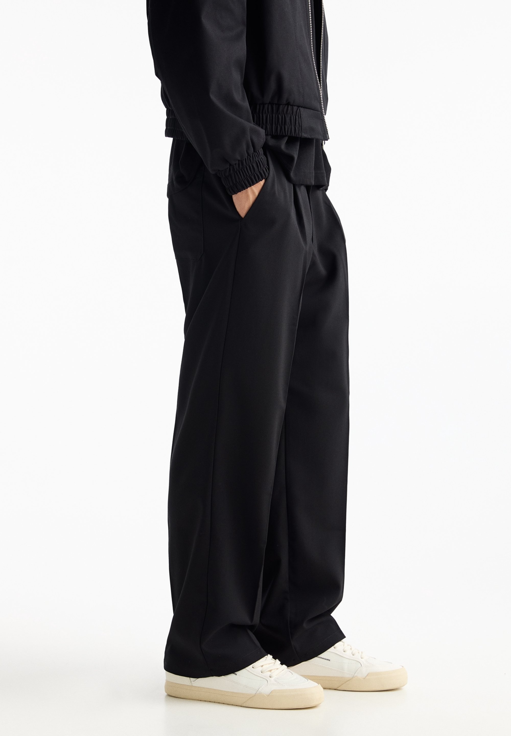 PULL&BEAR Hose - schwarz