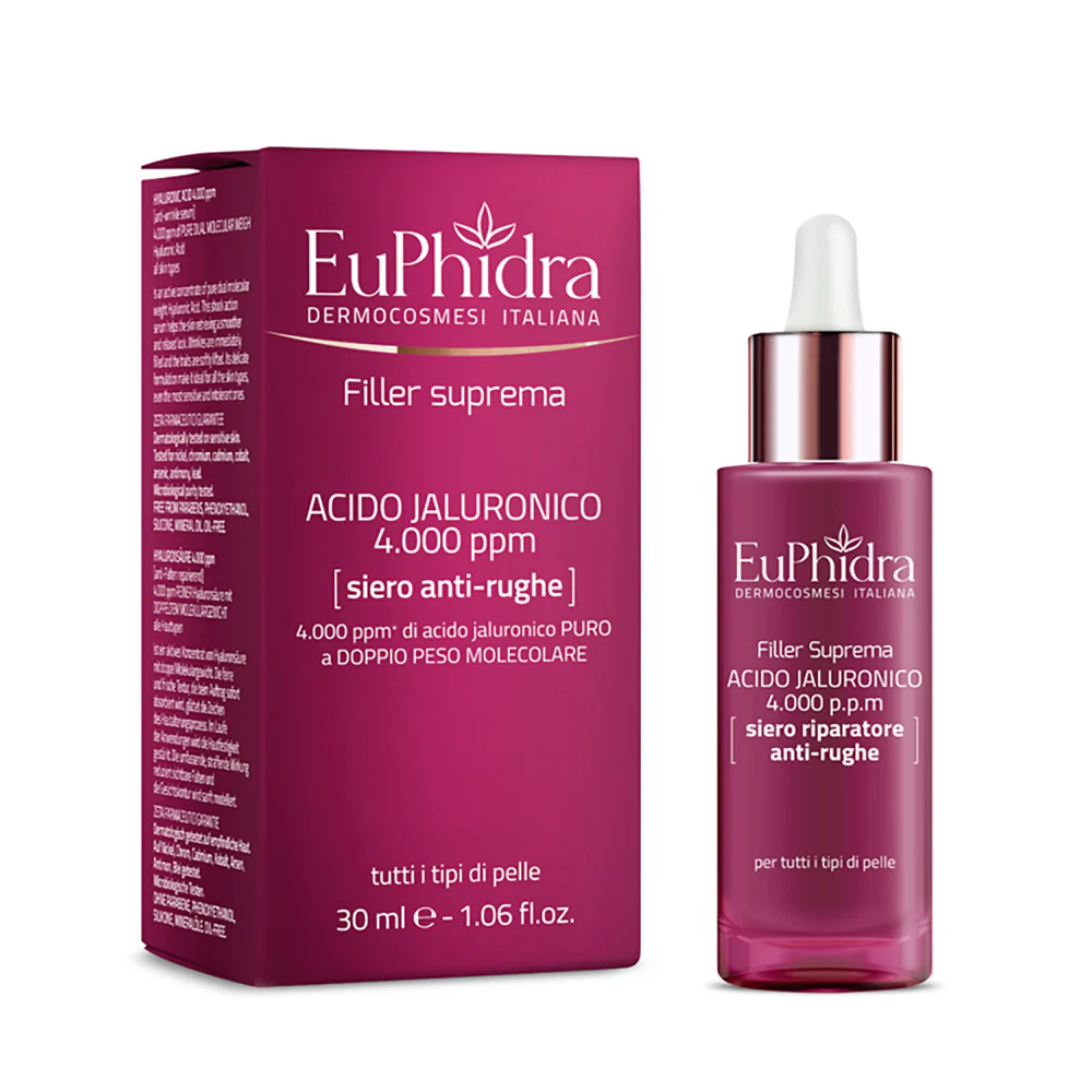 Filler Suprema Acido Jaluronico 4.000 ppm - Siero viso antirughe