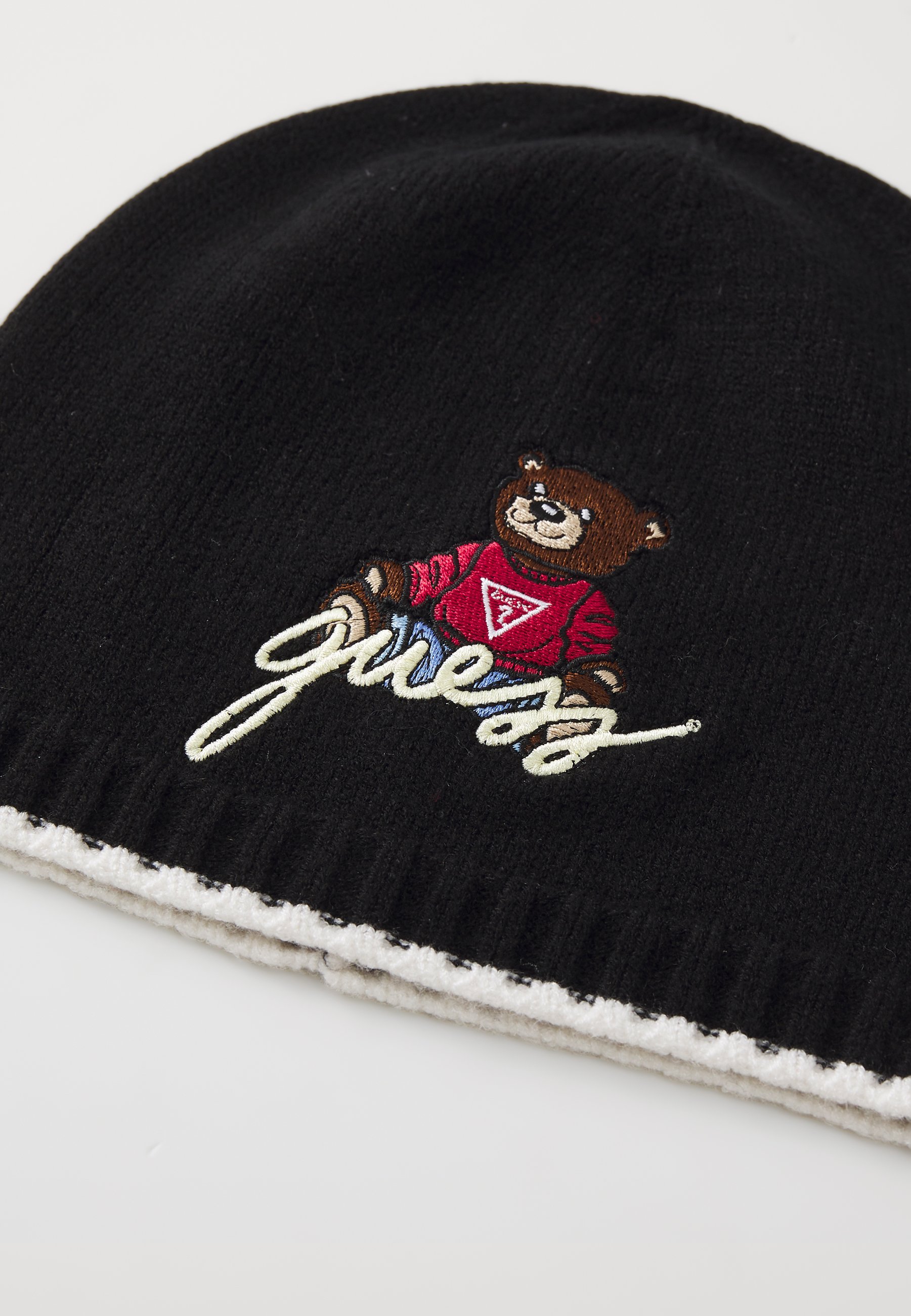 Guess JUNIOR MUTS UNISEX - Beanie - gitzwart