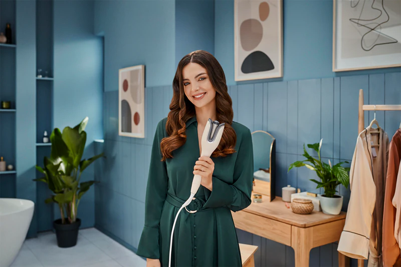 Modelador de Cabelo Automático Philips Série 8000 SenseIQ BHB887/00