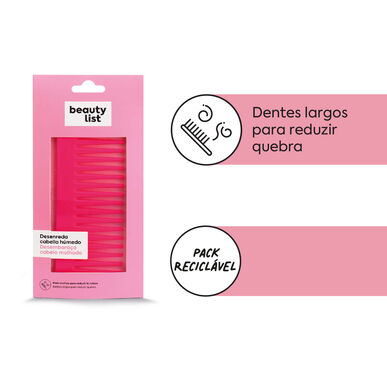 „Beauty List“ rožinės spalvos iššukavimo šukos