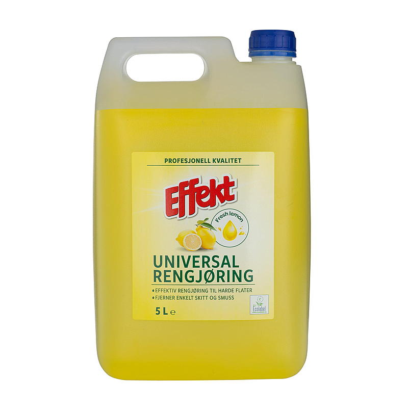 Effekt Rengøring 5 l Universal, citron, Effekt