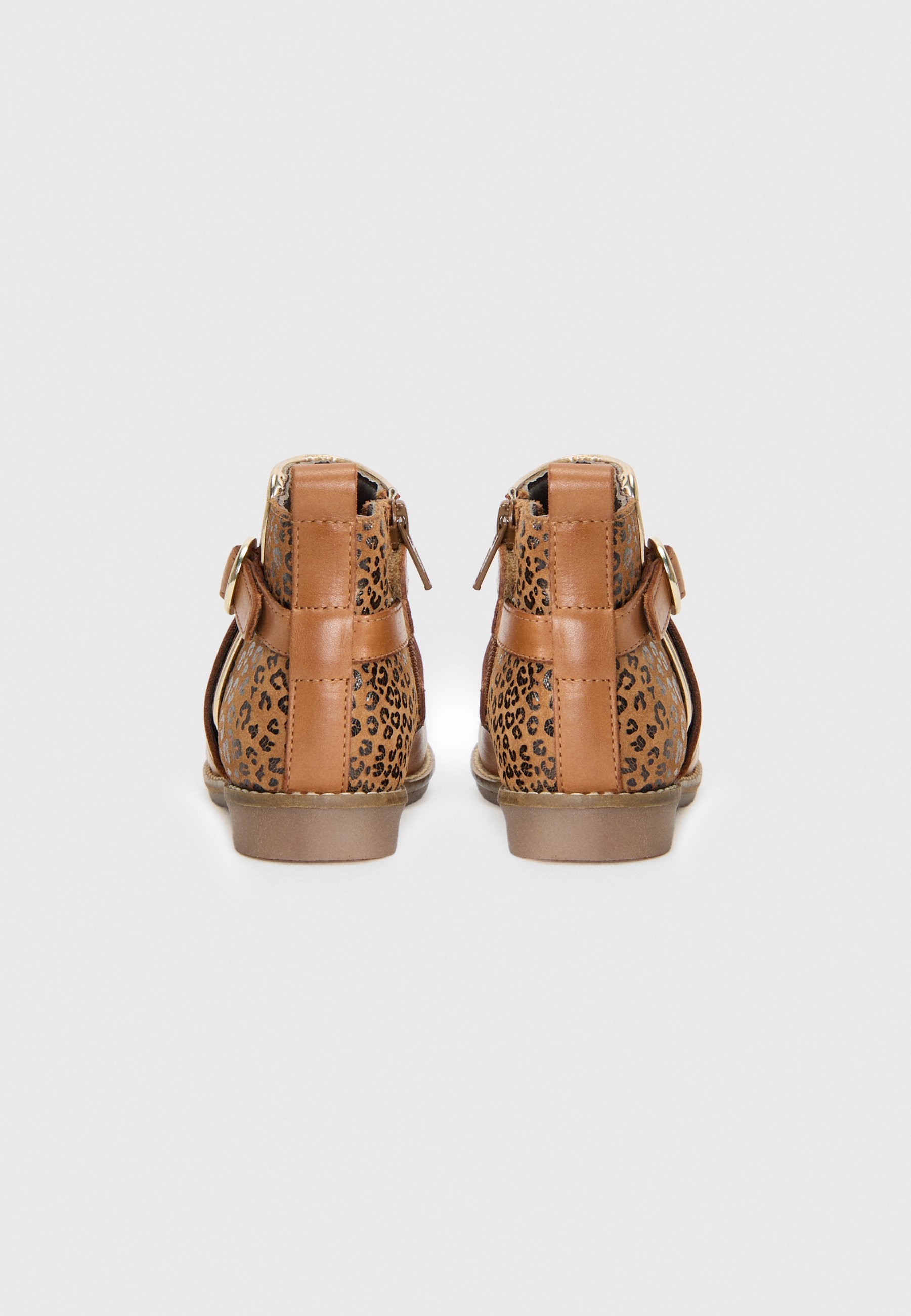 Friboo LEATHER - Botas clássicas de cano curto - cor caramelo