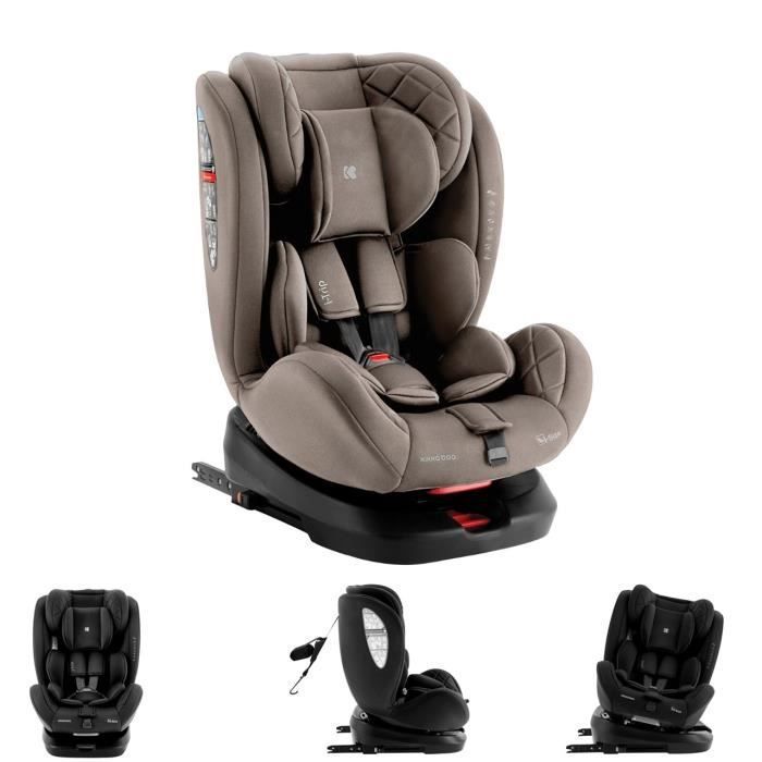 Cadeira infantil Kikkaboo i-Trip i-Size (40-150 cm) grupo 0+/1/2/3 ajustável Isofix [Bege]