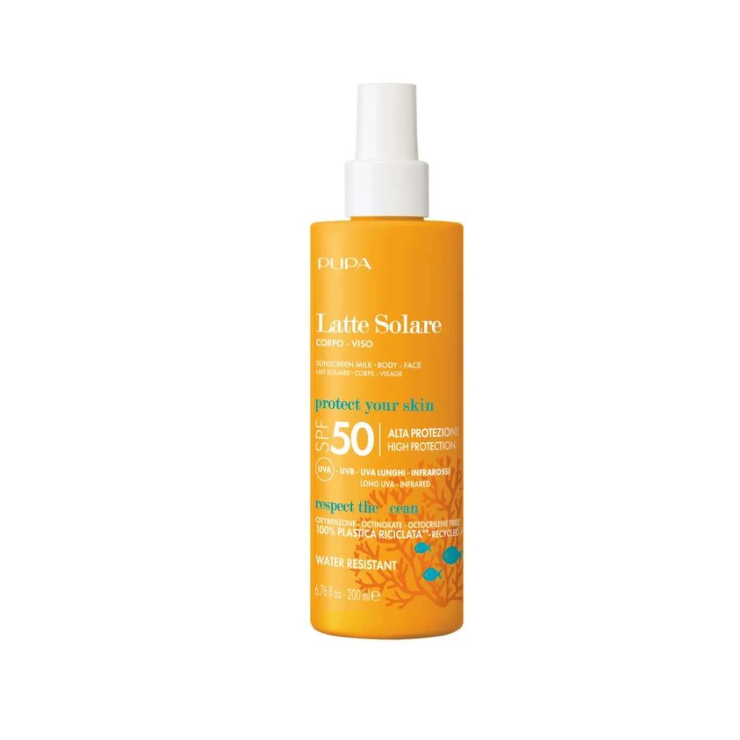 Solari Latte Solare SPF50 - Latte solare corpo alta prot., Solare viso alta prot., Spray solare corpo alta prot.