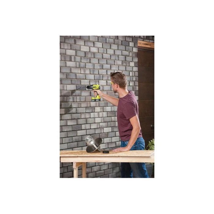 Taladro/atornillador de impacto Ryobi ONE+ R18PD3-242S