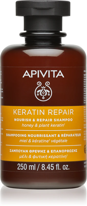Shampoo Apivita Keratin Repair Nourish Repair