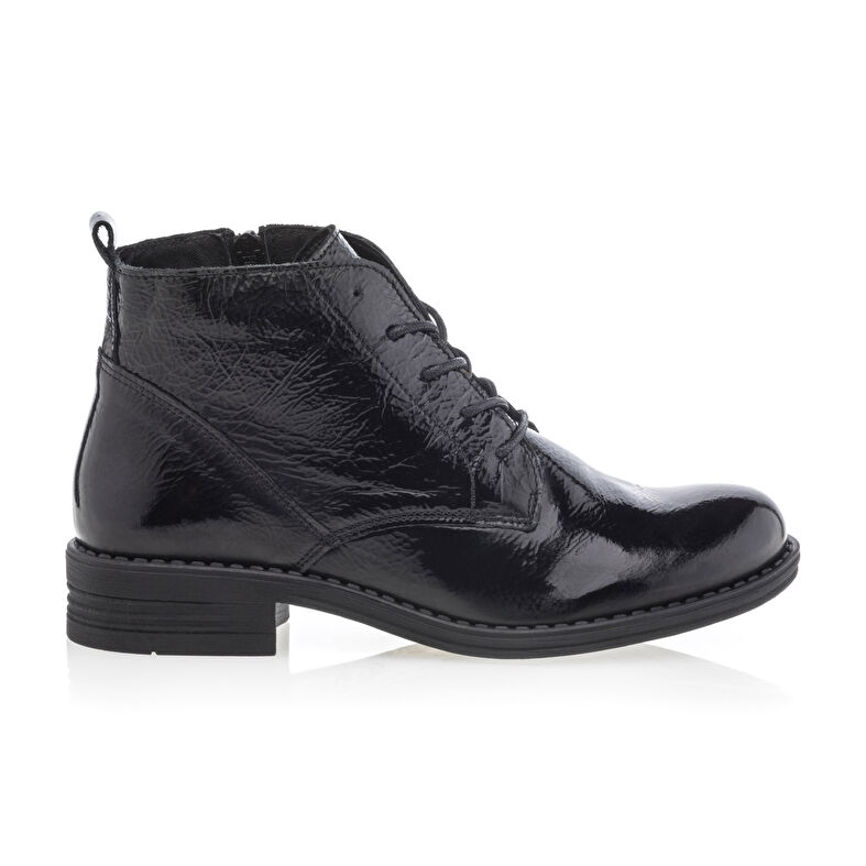 Schwarze Damenstiefel / Stiefeletten