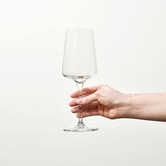 Verres Krosno pour vin blanc et mousseux | Lot de 6 | 400 ML