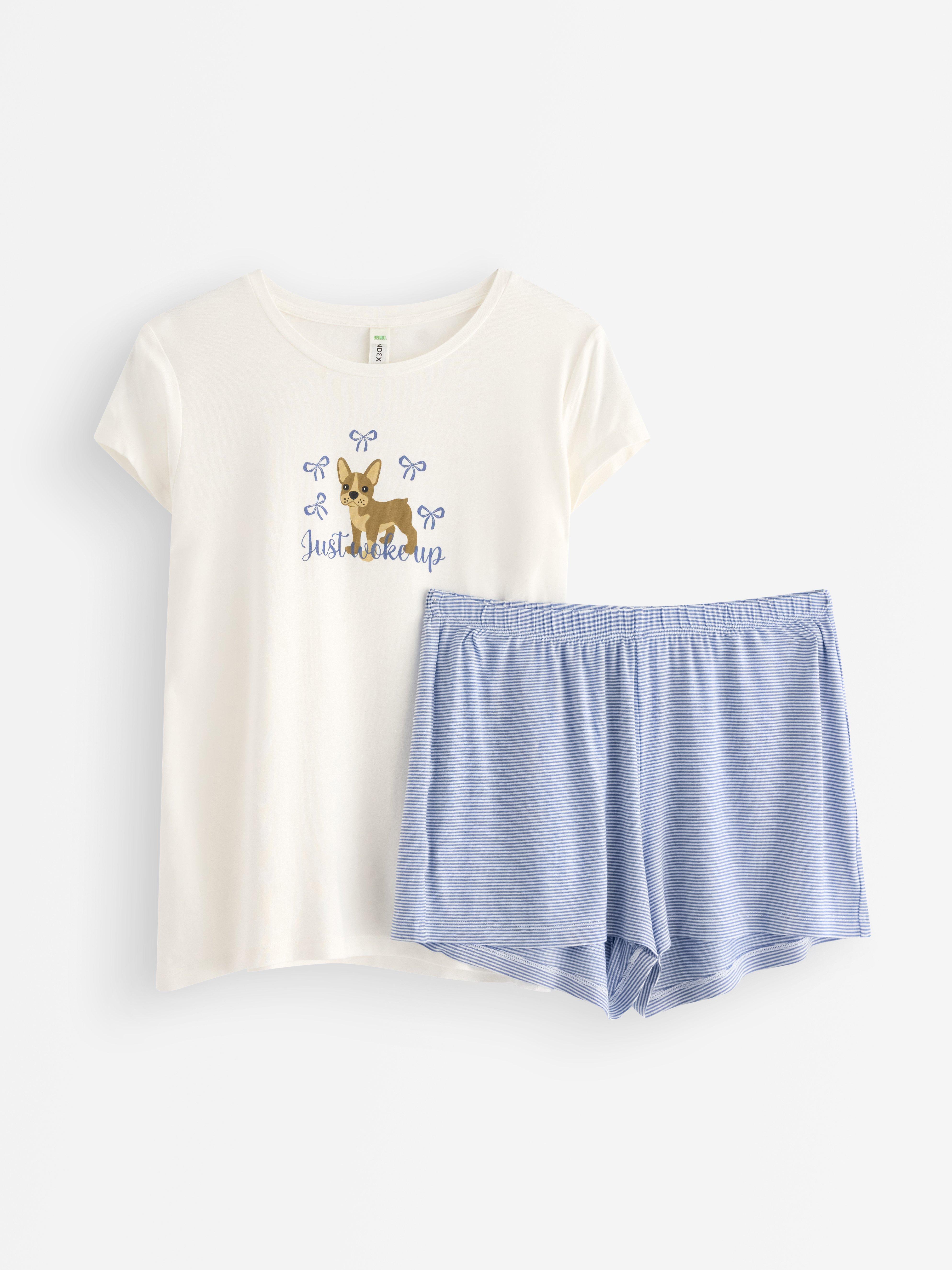 Pyjamasset Off White