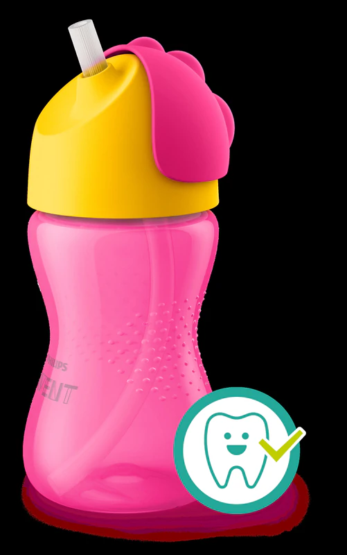 Philips Avent Bendy Straw SCF798/02 beker voor kinderen vanaf 12 maanden met flexibel rietje