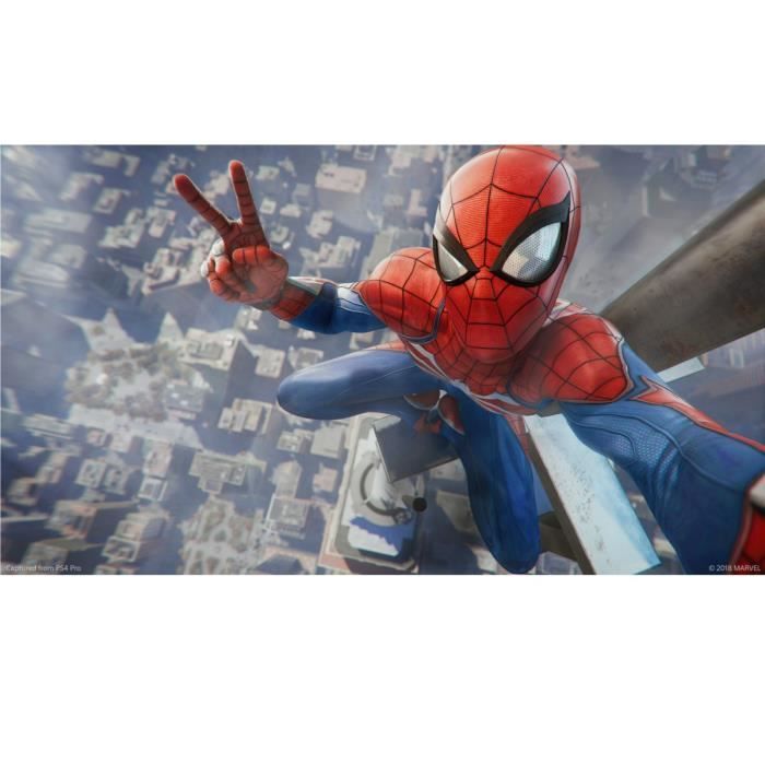 Console PS4 Slim 1To Noire/Jet Black + Marvel's Spider-Man - PlayStation Officiel