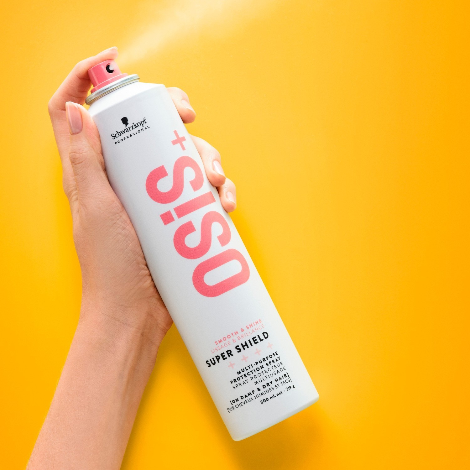 Schwarzkopf Professional lak na vlasy OSiS+ Smooth & Shine Super Shield - 300 ml