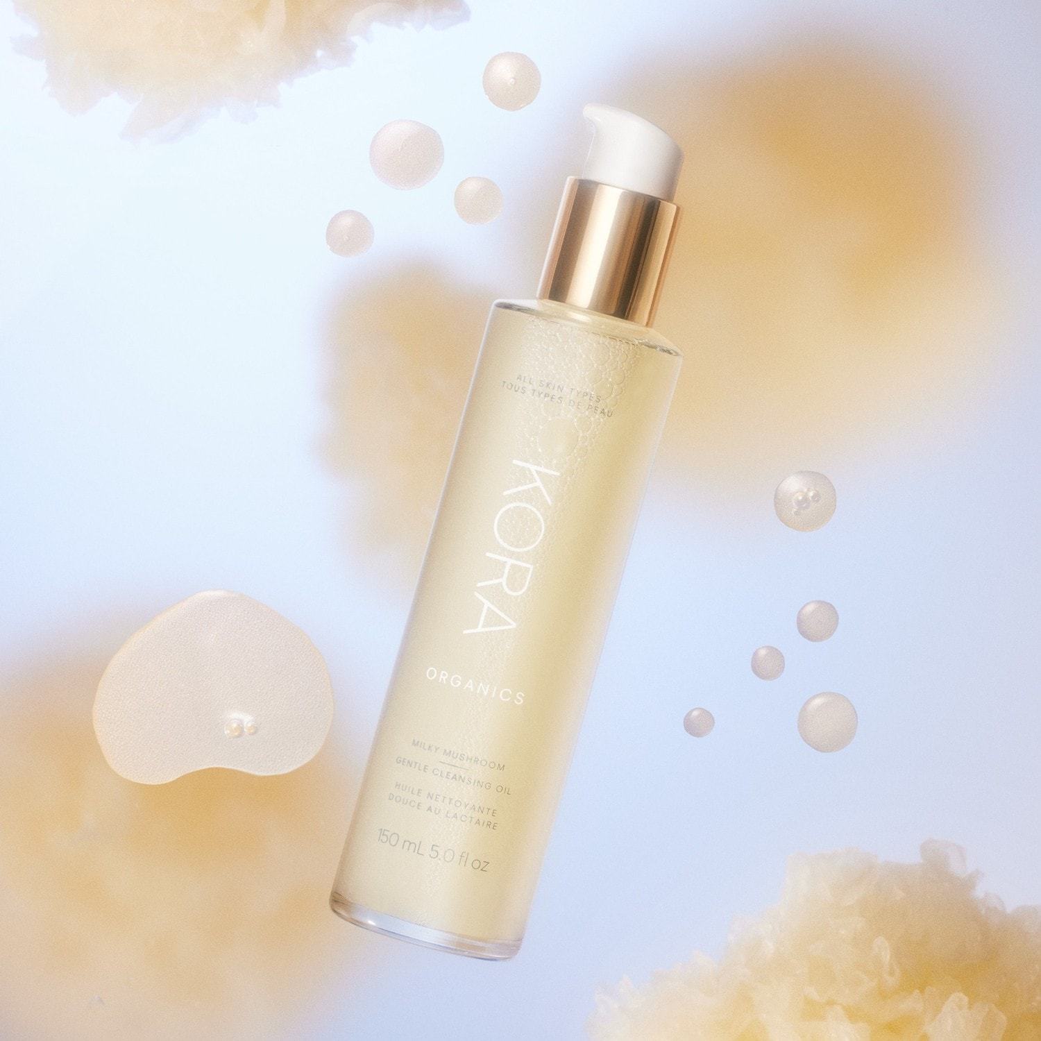 KORA Organics mlijeko za čišćenje i nježno ulje za čišćenje s mirisom mliječne gljive – 30 ml