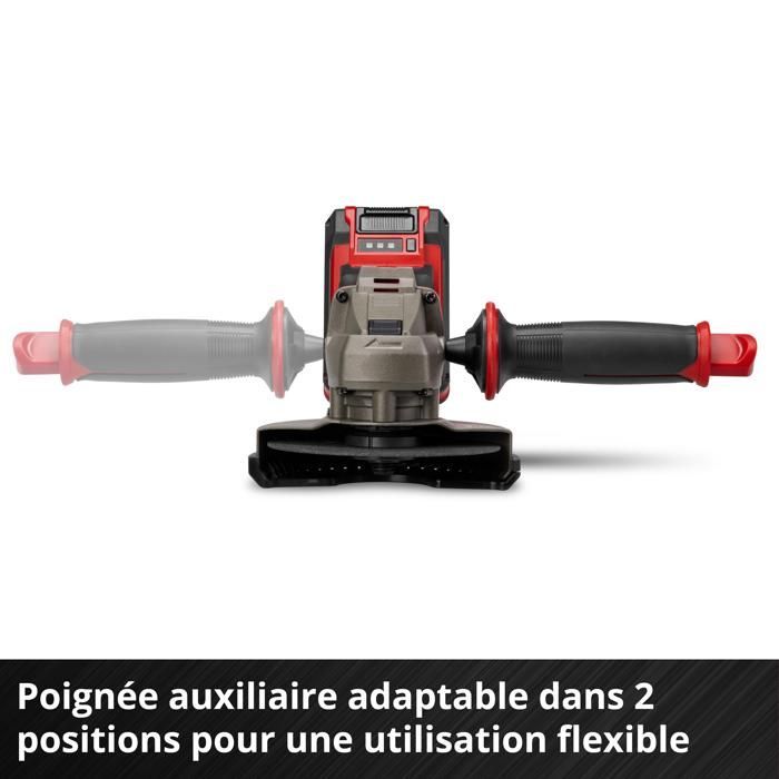 EINHELL TE-AG 18/125-2 Li Cordless Angle Grinder Kit PXC - 18V - 125mm Diameter - 4.0Ah Battery