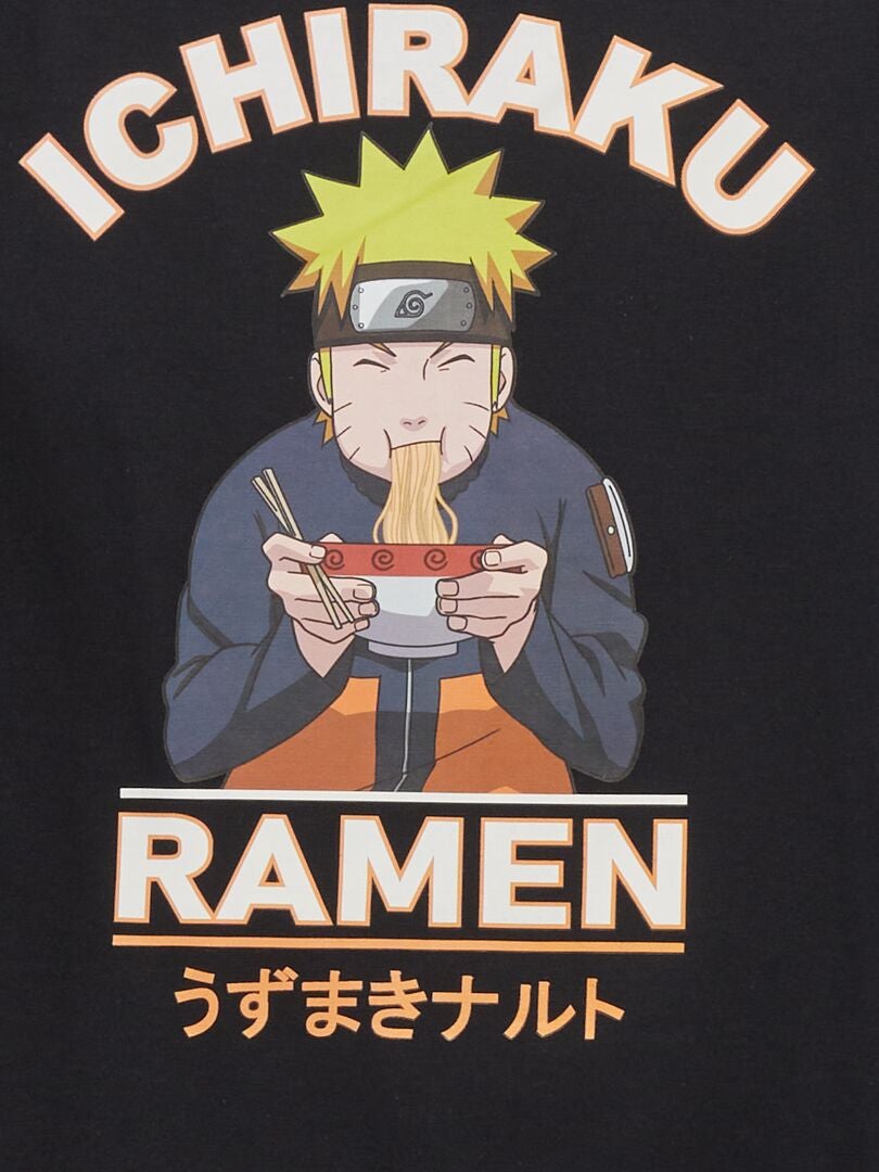Koszulka „Naruto” – czarna