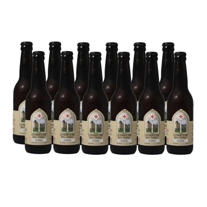 LES 2 OURS - LA CHANCELADE BLONDØL - 33 cl - Pakke med 12 flasker