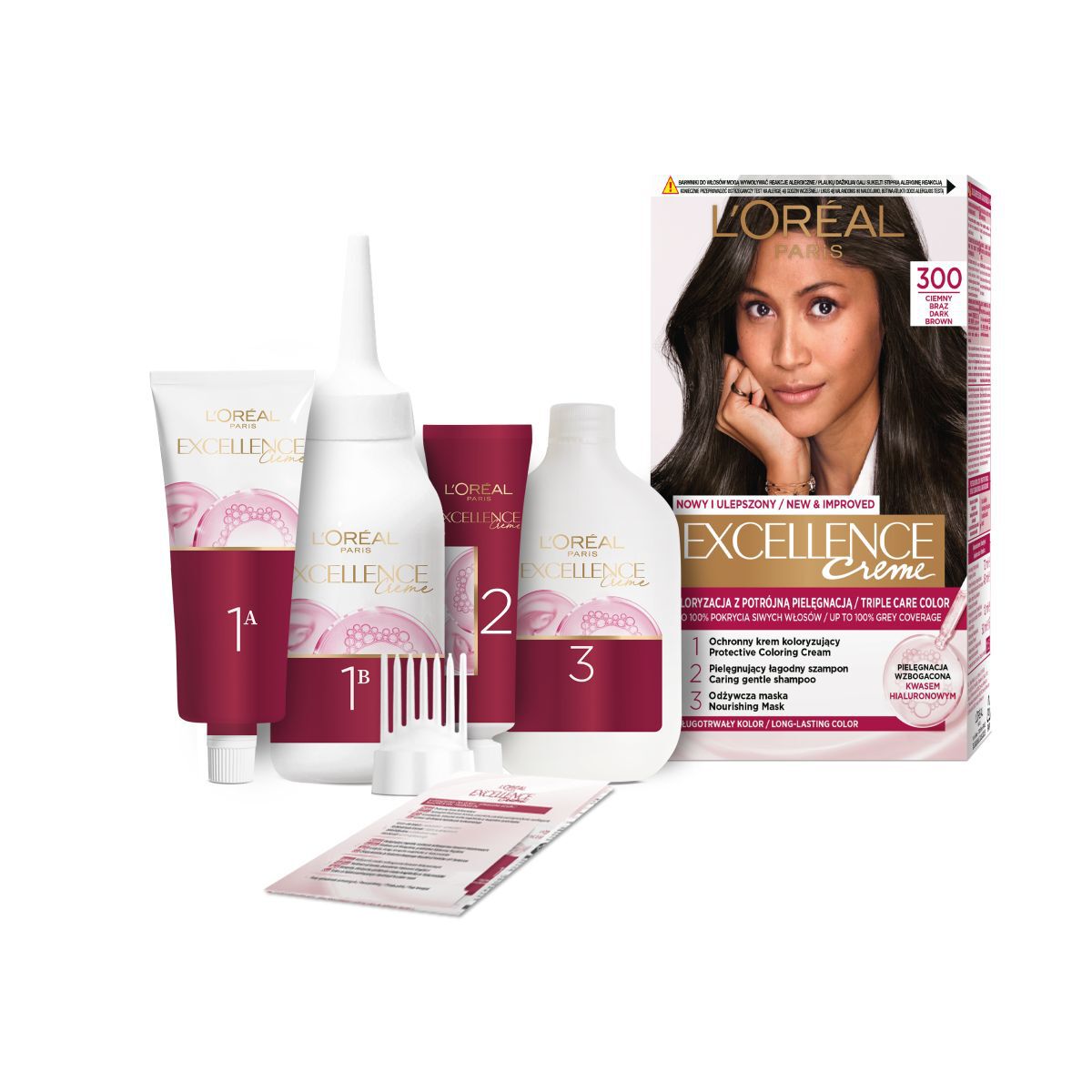 Barva na vlasy L'Oréal Paris Excellence Creme, odstín 01, super světlá blond, přírodní