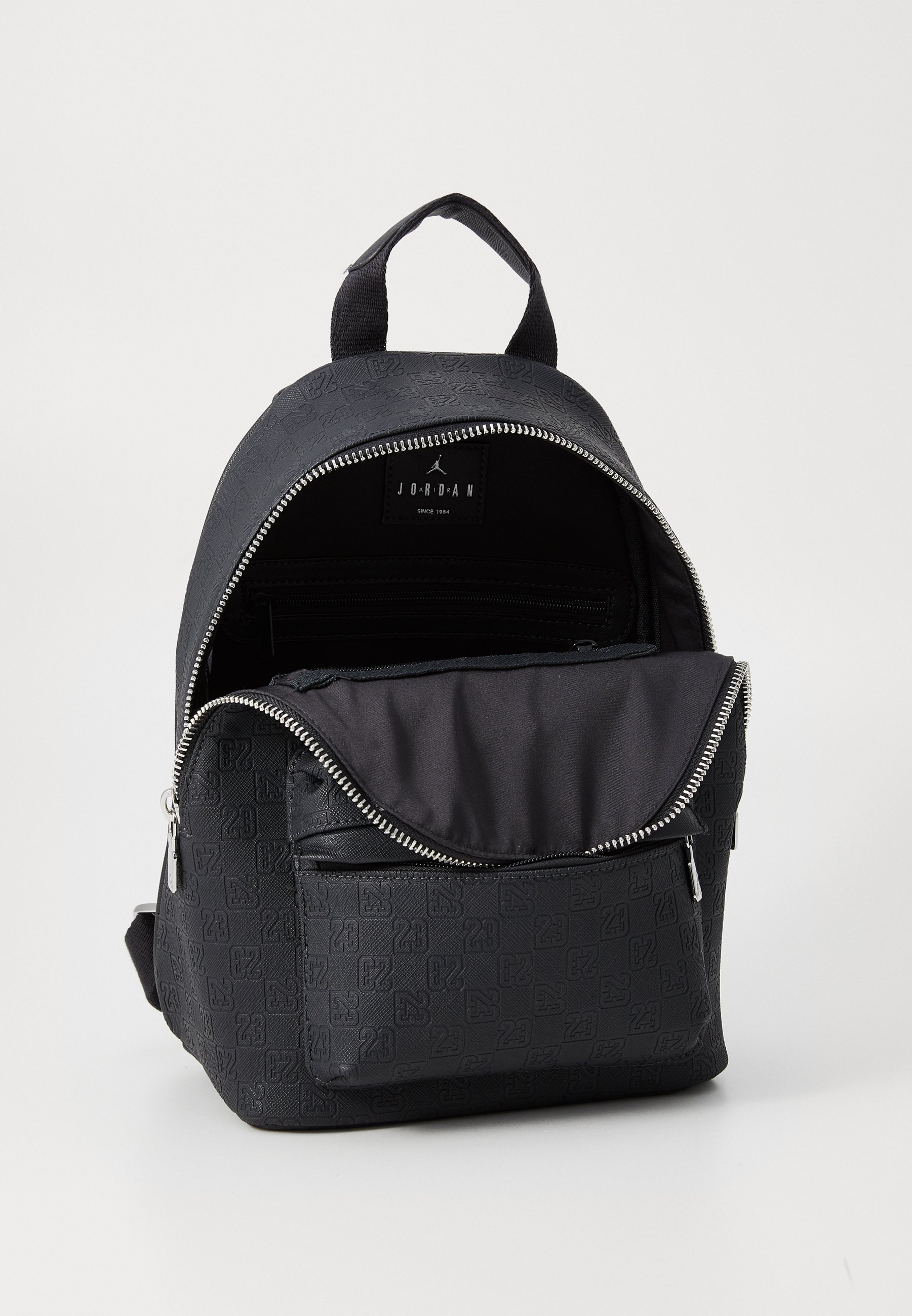 Jordan JAM SMALL MONOGRAM BACKPACK - Rugzak - off noir